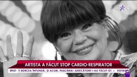 Cristina Stamate a încetat din viaţa la vârsta de 71 de ani. Artista a făcut un stop cardio-respirator