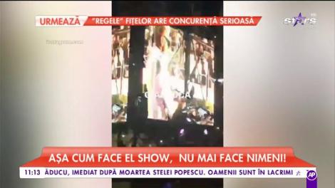 Gianluca a făcut ravagii pe scenă alături de J Balvin. Cum face el show, nu face nimeni