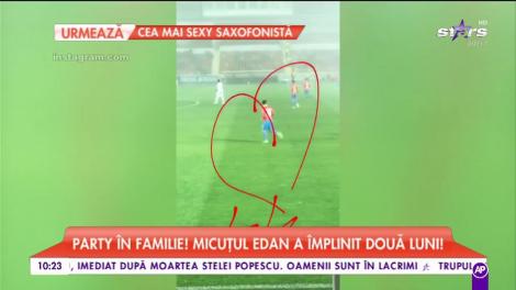 Gabi Enache, toate detaliile botezului. Micuțul Edan a împlinit două luni