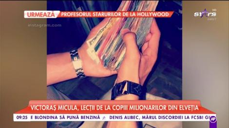 De unde se insipră Victoraș Micula. Tânărul ia lecții de la copiii milionarilor din Elveția