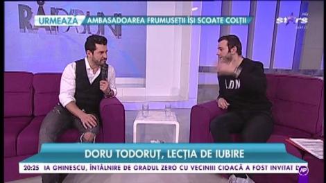 Doru Todoruț, lecții de iubire: „Iubirea nu se poate împărți, nu are cantitate”