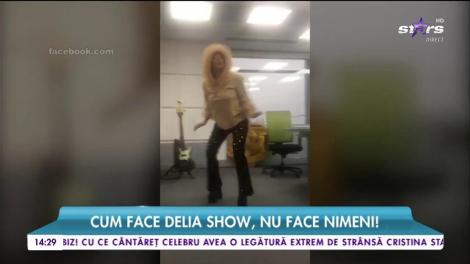 Cum face Delia show, nu face nimeni. Vedeta s-a dezlanțuit la Radio Zu