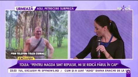 Tolea Ciumac: „De zece ani am divorțat de Magda și când o văd mi se ridică părul în cap”