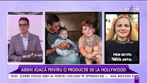 Fiul Deliei Antal a împlinit șase luni. Vedeta joacă pentru o producţie de la Hollywood