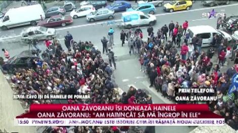 Oana Zăvoranu donează haine și pantofi de mii de euro: ”Vor intra câte 20 de femei în apartament”