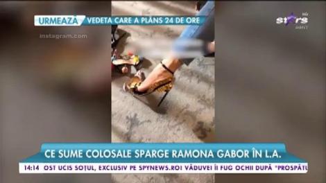 Ce sume colosale sparge Ramona Gabor în Los Angeles
