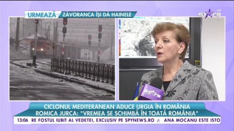 Ciclonul mediteranean aduce urgia în România! Cât de frig va fi şi unde va ninge? Zonele afectate