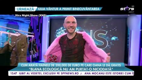 Cum arată hainele de 200.000 de euro pe care Oana le dă gratis: „Ce vă dau eu, nu vă dă nimeni”