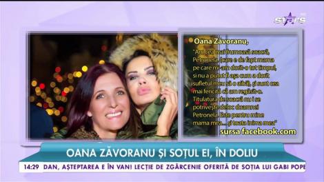 Momente cumplite. Doliu în familia Oanei Zăvoranu: "A murit!"
