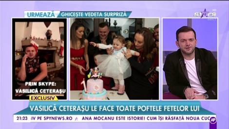 Petrecere la dublu în Maramureș. Vasilică Ceterașu le face toate poftele fetelor lui