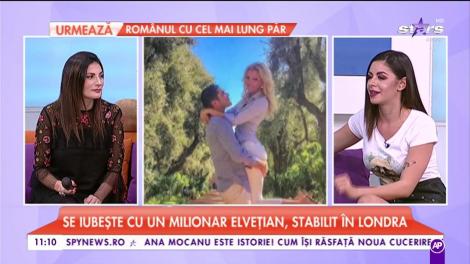 Sora lui Brigitte Sfăt a dat lovitura. Se iubește cu un elvețian milionar, stabilit în Londra