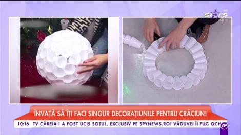 Cele mai tari TRUCURI! Învață să îți faci singur decorațiunile pentru Crăciun!
