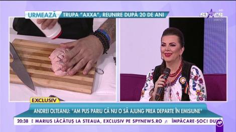 Câștigătorul ”Chefi la cuțite” gătește în platoul ”Rai da' buni. Andrei Olteanu acceptă provocarea lui Mihai Morar