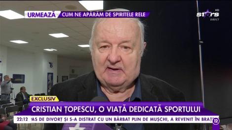 Cristian Țopescu, o viață dedicată sportului. Comentatorul sportiv a lansat o carte despre sportul românesc