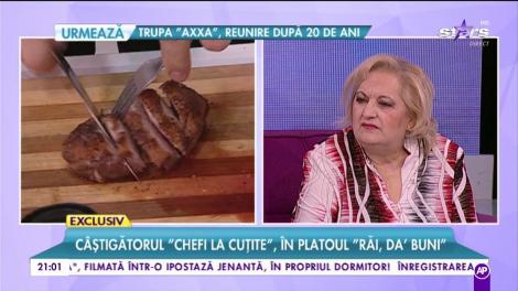 Câstigătorul ”Chefi la cuțite” gătește în platoul ”Răi da Buni”. Andrei Olteanu: ”Am pus pariu că nu o să ajung prea departe în emisiune”