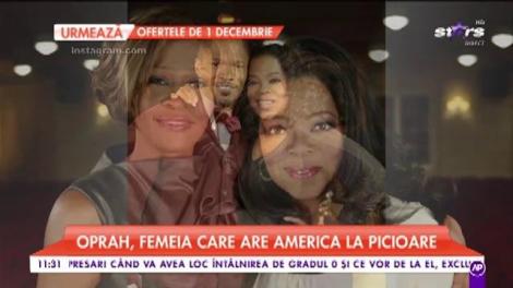 Oprah, femeia care are America la picioare