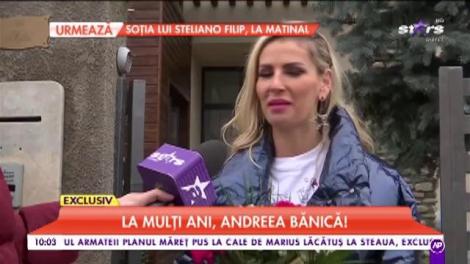 Andreea Bănică își sărbătorește ziua de nume la Antena Stars