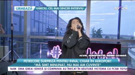 Petrecere surpriză pentru Inna. Vedeta este în lacrimi: ”Mă simt minunuat, nu mai am cuvinte”