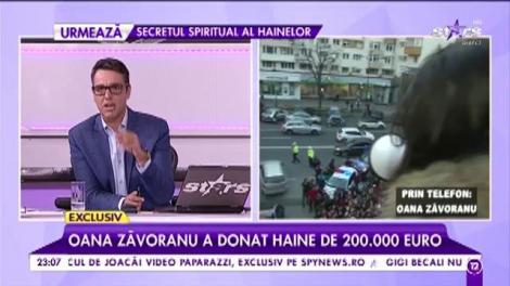 Oana Zăvoranu a oferit haine de 200.000 de Euro. Vedeta vorbește despre ce s-a intâmplat în ziua în care a oferit haine tuturor