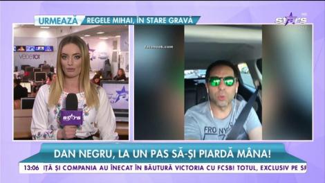 Dan Negru, într-o mare cumpănă! A fost la un pas să rămână paralizat. Cum s-a întâmplat totul