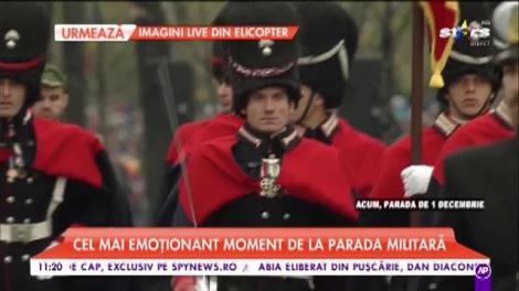 Cele mai spectaculoase momente de la parada de 1 Decembrie. Militarii defilează de ziua României