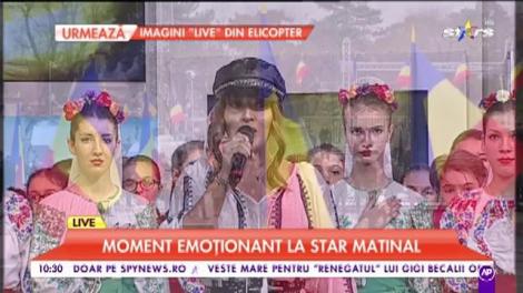 Oana Radu a intonat imnul României într-un mod ce îți dă fiori! Trebuie neapărat să asculți măcar o dată!