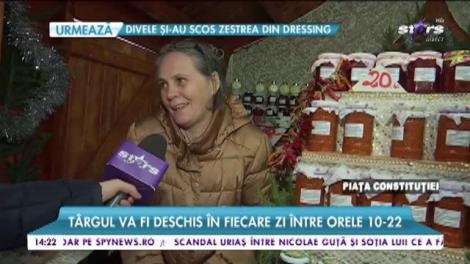 Capitala a îmbrăcat haine de sărbătoare. Târgul de Crăciun s-a deschis în București