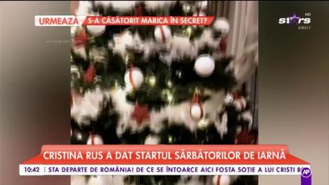 Primele imagini din casa Cristinei Rus. Cum s-a schimbat viața celebrei artiste