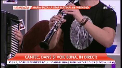 Carmen Chindriș și taraful rutenilor, spectacol în platou. Muzică, distracție și voie bună