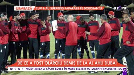 De ce a fost Cosmin Olăroiu demis de la Al Ahli Dubai. Cine urmează să fie noul antrenor