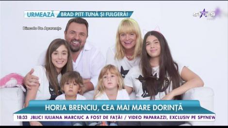 Horia Brenciu, cea mai mare dorință. Artistul își dorește încă un copil