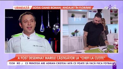 A fost desemnat marele câstigător la ”Chefi la cuțite”: ”Am ajuns în emisiune dintr-o joacă”