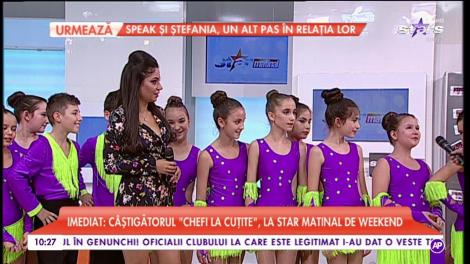 Cea mai tare trupă de dans, ”Fabis Dancer”, în platoul Star Matinal.