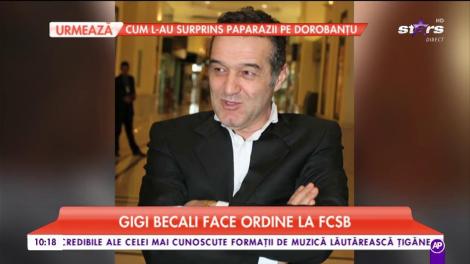 Gigi Becali face ordine la FCSB. Finanțatorul vrea să schimbe titlularul echipei