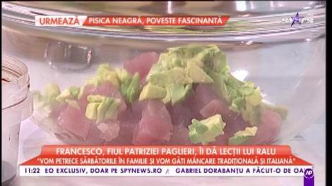 Francesco, fiul Patriziei Paglieri, ne învață trucuri culinare de la mama sa