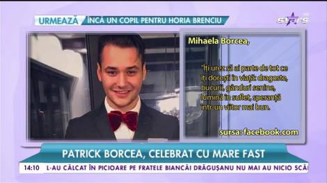 Patrick Borcea, celebrat cu mare fast. Șampania a curs pentru băieții de milionari