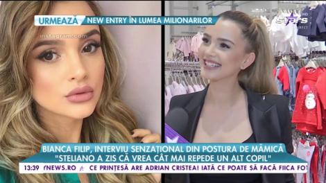 Bianca Filip, interviu senzațional din postura de mămică: „Am slăbit 28 de kilograme într-o lună”
