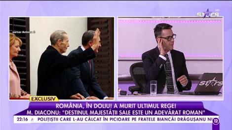 România, in doliu! A murit ultimul rege! Mircea Diaconu: ”Destinul Majestății Sale este un adevărat roman”