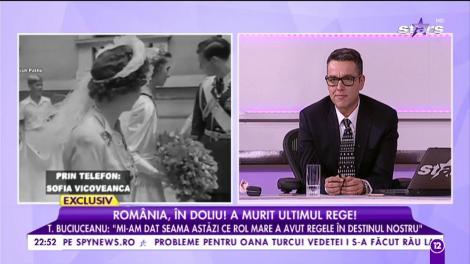 România este în doliu! Tamara Buciuceanu vorbește despre Majestatea Sa: ”Mi-am dat seama astăzi ce rol mare a avut regele în destinul nostru”