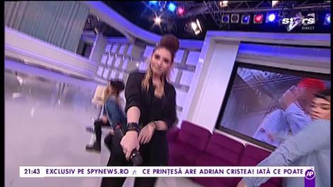 Patricia interpretează piesa ”Gider Gelirli” în platoul ”Răi da' buni”