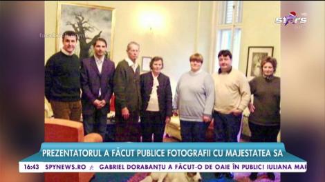 Dan Negru, omagiu pentru Regele Mihai: "După ce am făcut această fotografie, Regina Ana m-a rugat să o păstrez"