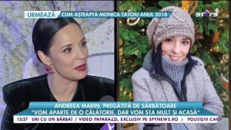 Andreea Marin, pregătită de sărbătoare: „Violeta este o bucurie pentru mine”
