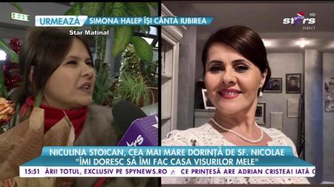 Niculina Stoican, cea mai mare dorință de Sf. Nicolae