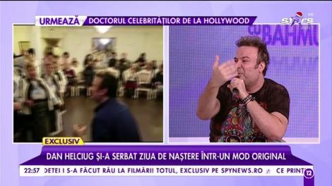 Sărbătorile sunt fericire și pentru Dan Helciug. Cântărețul a scăpat de o boală grea și sâcâitoare