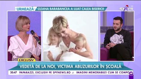 Andreea Perju, momentul care i-a marcat viața. Vedeta, victima abuzurilor în școală