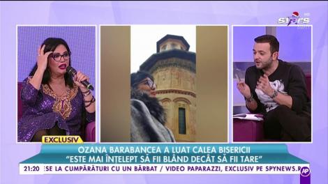 Ozana Barabancea a luat calea bisericii. Jurata ”Te cunosc de undeva”, mărturisire despre relația cu cei adormiți