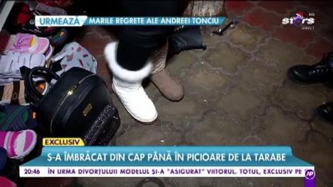 Deea Maxer a renunțat la fițe și figuri. Vedeta își cumpără haine din piață!