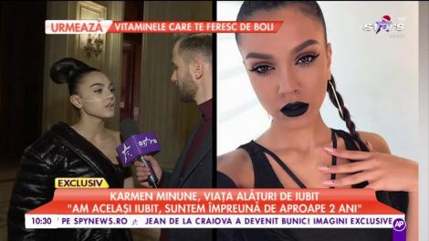 Karmen Minune, viața alături de iubit: „Sunt o norocoasă pentru că la 20 de ani nu îmi doresc nimic”