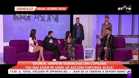 George, amintiri dureroase din copilărie: „Mereu primeam nuiele și furtun de Moș Nicolae”