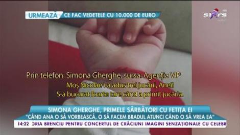 Simona Gherghe, primele sărbători cu fetița ei: „Singurul lucru pe care mi-l doresc este să fie Ana sănătoasă”